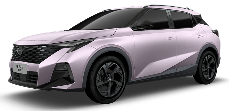 GAC GS3 в розовом цвете