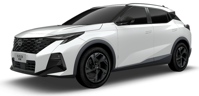 GAC GS3 в белом цвете